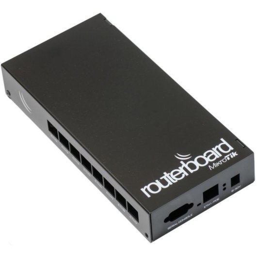 Hülle Mikrotik CA493 Aluminium Schwarz für RB493AH/RB493G
