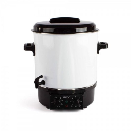 Esterilisateur biberons LIVOO DOM334 1800W métalique noir et blanc