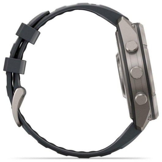 Garmin fēnix 9 Pro inReach LTE 47mm Titanio con correa de silicona en gris