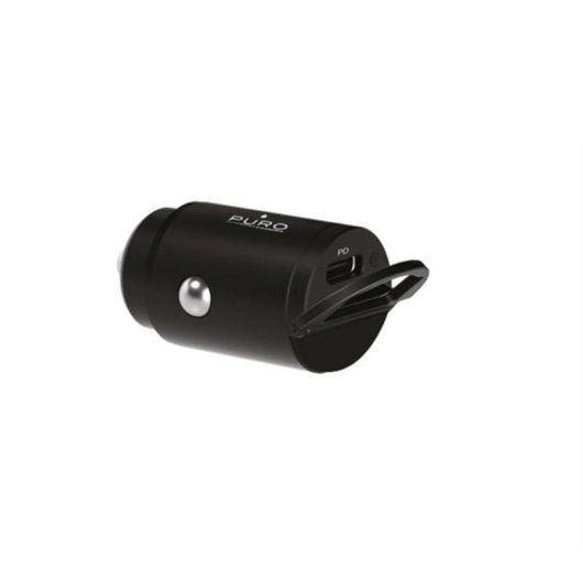 Auto-Ladegerät PURO PUFCMCHUSBC20WBLK 20W USB-C Schnellladung Schwarz