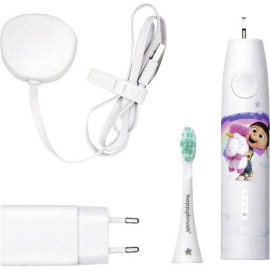 Cepillo de Dientes Sónico Happybrush Eco Vibe 2 Modos 4 Cabezales Temporizador