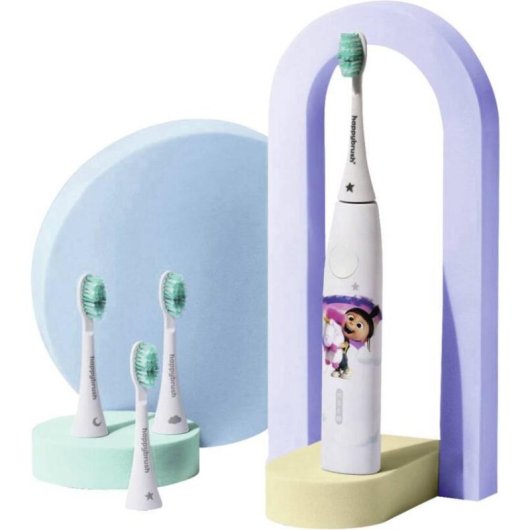 Cepillo de Dientes Sónico Happybrush Eco Vibe 2 Modos 4 Cabezales Temporizador