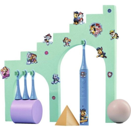Cepillo de dientes vibratorio happybrush Eco Vibe Kids 3 Modos 4 Cabezales Temporizador