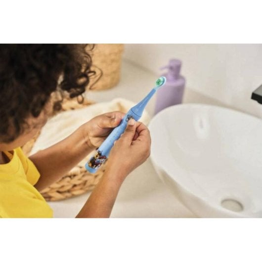 Cepillo de dientes vibratorio happybrush Eco Vibe Kids 3 Modos 4 Cabezales Temporizador