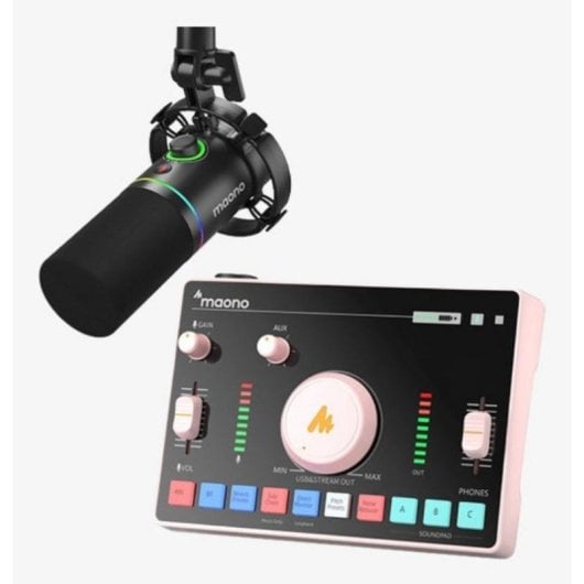 Mixer Audio Maono AMC2 NEO 4 Canali Bluetooth Nero