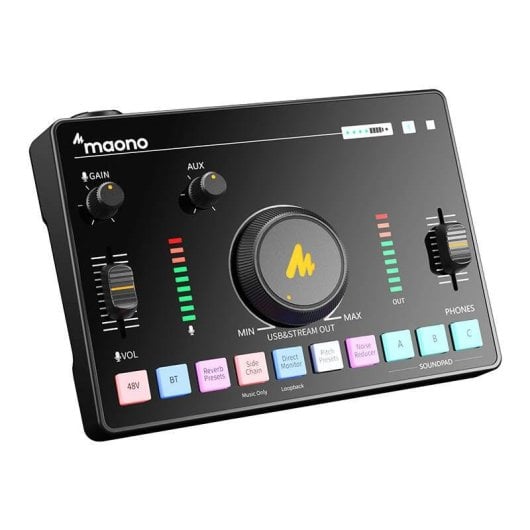 Mixer Audio Maono AMC2 NEO 4 Canali Bluetooth Nero