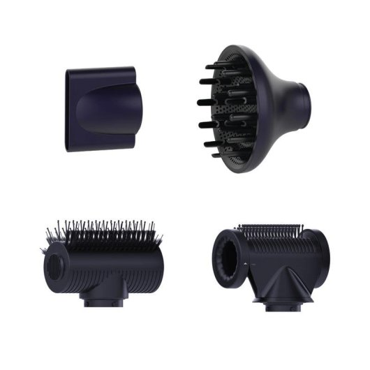 Secador de Pelo Iónico WEBBER 05HD-1998F 2000W 2 Temperaturas 3 Velocidades con Difusor Plegable Navy Oro