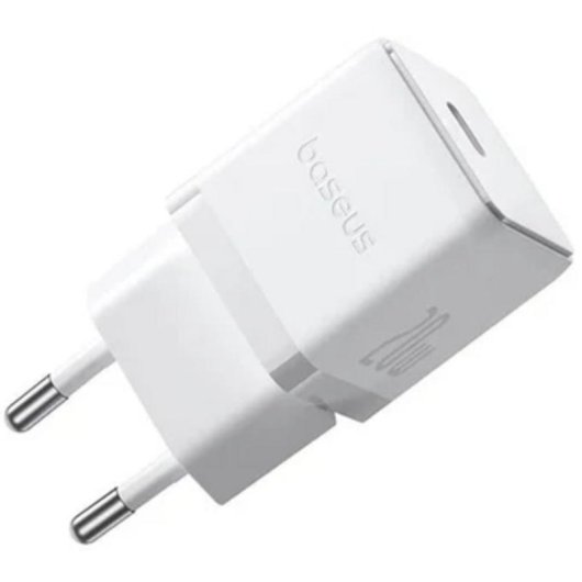 Chargeur Baseus USB-C 20W Blanc