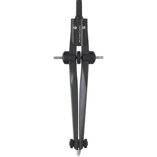 Compás de ajuste rápido Faber-Castell Stream piedra negra 34 cm