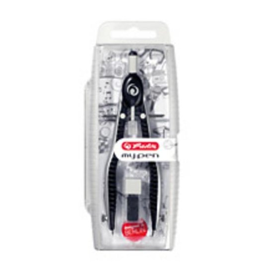 Compasso da Disegno Herlitz 11122322 Nero Grigio