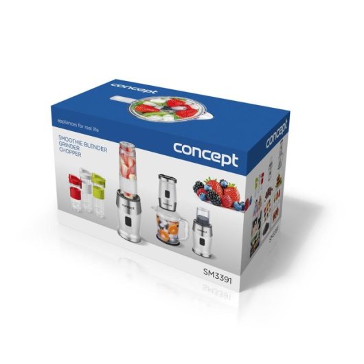 Batidora Concept SM3391 700W 1,2 L Función Impulso Picahielos