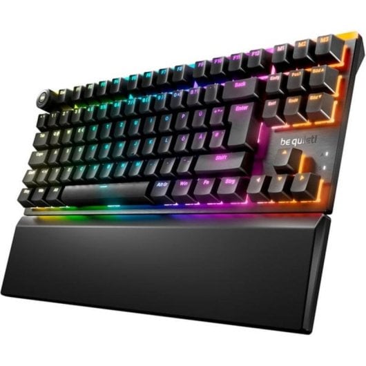 Clavier Be quiet Light Mount TKL mécanique tactile avec éclairage RGB allemand