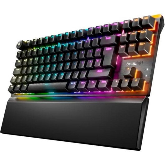 Tastatur Be quiet Light Mount TKL leise mechanisch RGB deutsch