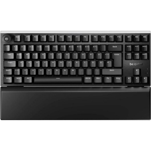 Tastatur Be quiet Light Mount TKL leise mechanisch RGB deutsch