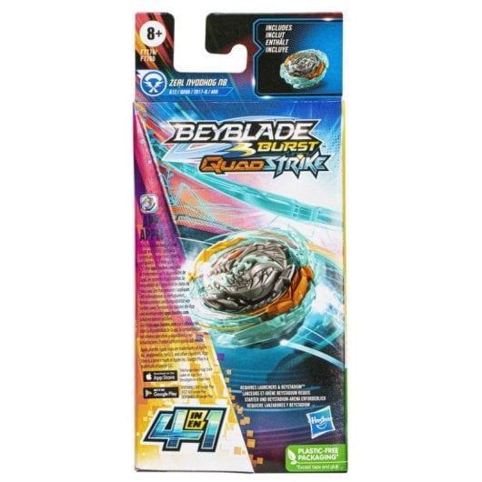 Toupie de combat Hasbro Beyblade Burst QuadStrike Couleurs assorties 8+