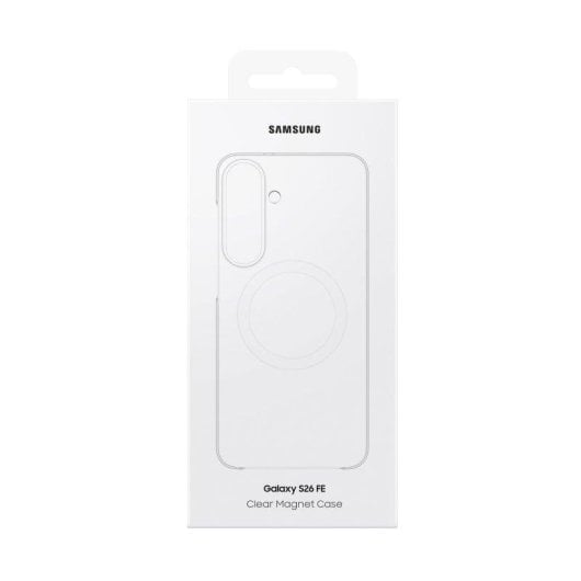 Capa transparente magnética Samsung Clear Magnet para Galaxy S26 FE