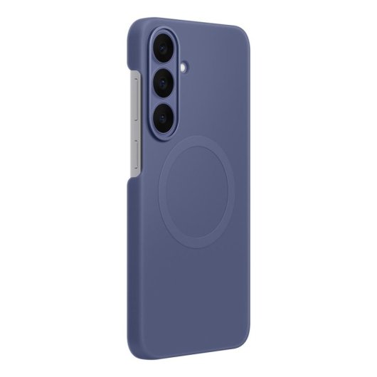 Coque Samsung Silicone Magnet Bleu pour Galaxy S26 FE en silicone magnétique