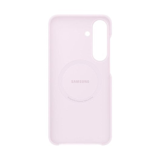 Capa Samsung Silicone Magnet Rosa para Galaxy S26 FE com carregamento sem fios