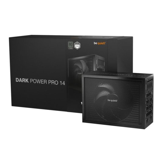 Fuente de Alimentación Be quiet Dark Power Pro 14 IO 1600W 80 PLUS Titanium modulaire