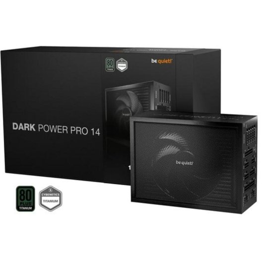 Fuente de Alimentación Be quiet Dark Power Pro 14 IO 1600W 80 PLUS Titanium modulaire