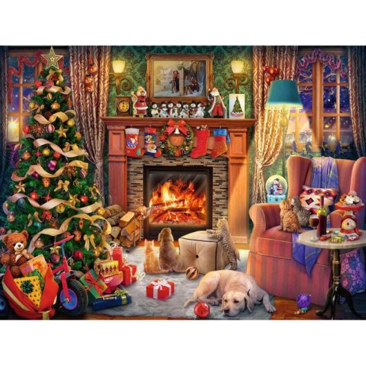Puzzle Ravensburger Christmas Eve 1500 pezzi
