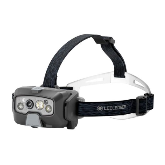 Linterna Ledlenser HF8R Core inlámbrica negra con LED y cinta cabeza