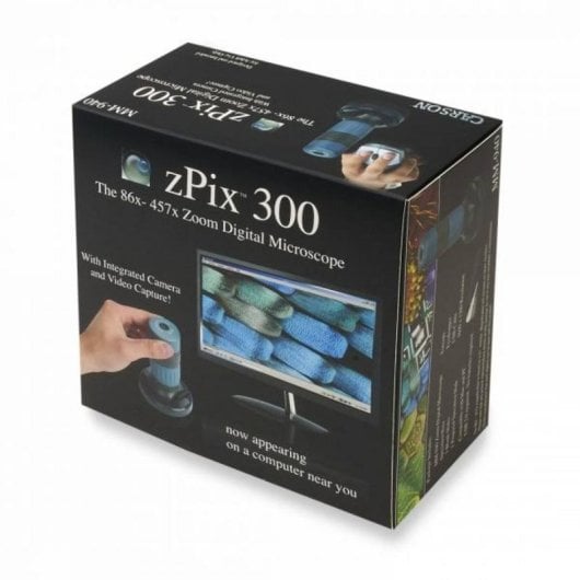 Microscopio digital Carson zPix 300 Ampliación 86x-457x USB