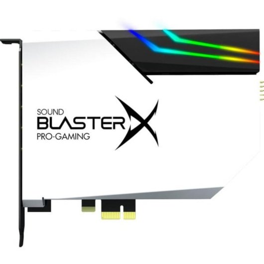 Carte son Creative Sound BlasterX AE-5 Plus Pure Edition PCIe DAC 384 kHz