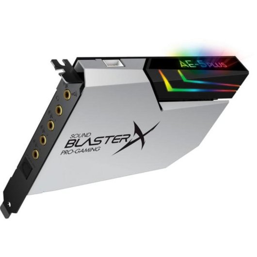 Carte son Creative Sound BlasterX AE-5 Plus Pure Edition PCIe DAC 384 kHz