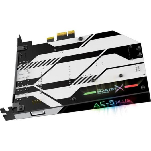 Carte son Creative Sound BlasterX AE-5 Plus Pure Edition PCIe DAC 384 kHz