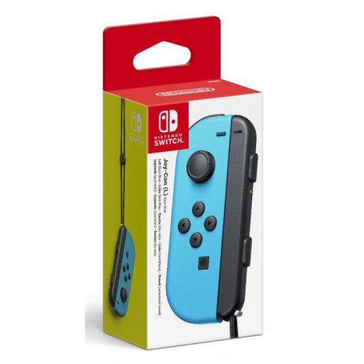 Controle Nintendo Joy-Con L Azul Neon Sem Fio Switch
