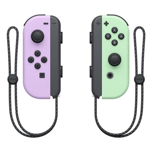Mando Nintendo Joy-Con Set Violeta Pastel y Verde Claro para Switch