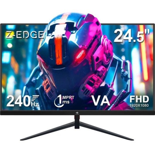 Monitor Z-Edge UG25I 24,5" FullHD 240Hz VA FreeSync Sin Marcos 1ms