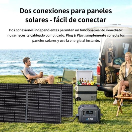 Stazione di energia ABOK Ark2800 2160Wh 2800W 4 porte PD 140W LiFePO4 App UPS