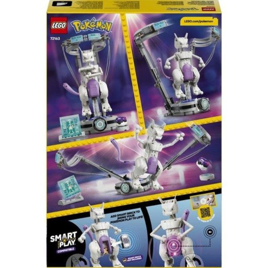 LEGO Pokémon Smart Play Mewtwo Lab Escape 72163 605 pièces