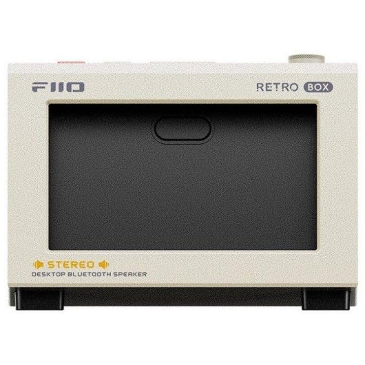 Colunas FiiO RETRO BOX Bluetooth 6.0 10W com DAC USB e design retro