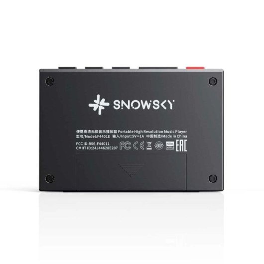 Reproductor Hi-Res Fiio Snowsky ECHO MINI Negro Bluetooth 5.3 doble DAC