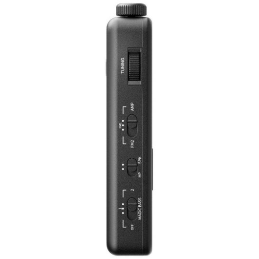 Radio portátil FiiO RR13 DAC USB Amplificador Auriculares Negro