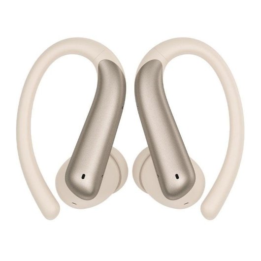 Auriculares Cool Gym inalámbricos Bluetooth deportivos con cancelación de ruido ANC Beige