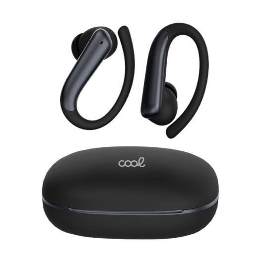 Auriculares Cool Gym inalámbricos Bluetooth deportivos con ANC, ENC y powerbank negro
