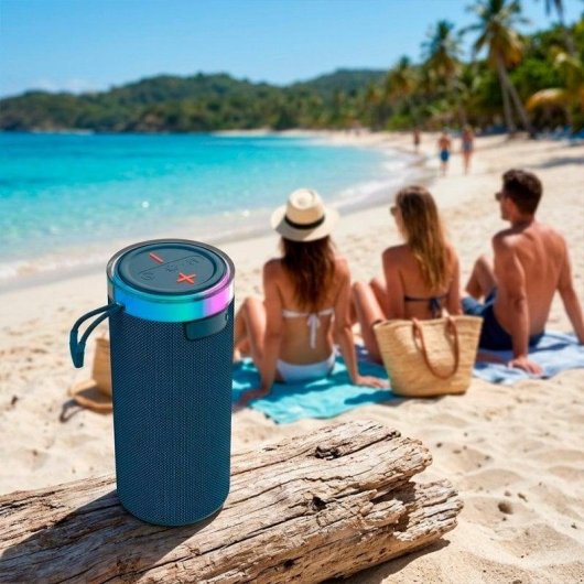 Altavoces Cool Portátil Bluetooth 10W con Micro SD, Radio FM y TWS