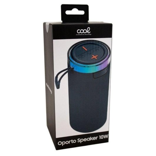 Altavoces Cool Portátil Bluetooth 10W con Micro SD, Radio FM y TWS