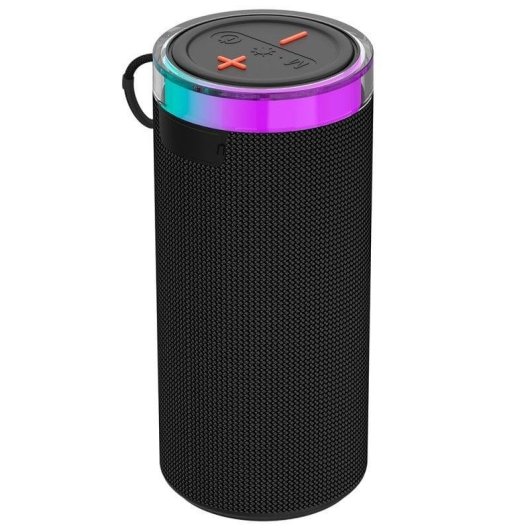 Altavoces Cool Oporto Bluetooth 10W con Micro SD, Radio FM y luces RGB