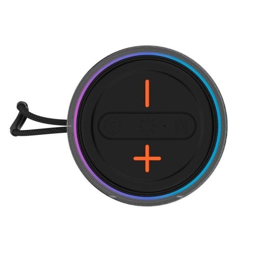 Colunas Bluetooth Cool Habana TWS 5W com Micro SD, Rádio FM e LED RGB