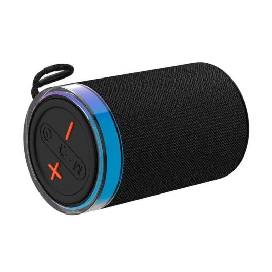 Colunas Bluetooth Cool Habana TWS 5W com Micro SD, Rádio FM e LED RGB