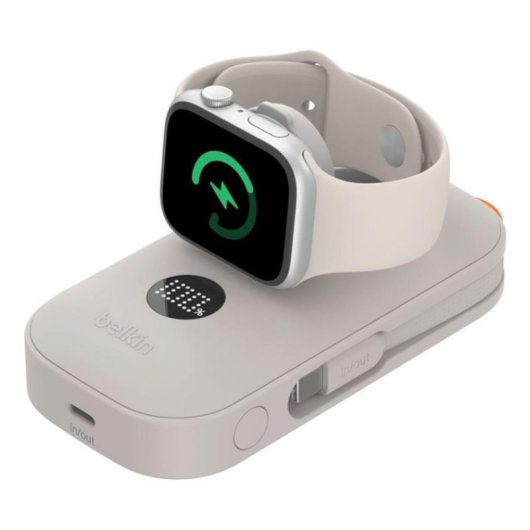 Power Bank Belkin BPD012hqSA 10000 mAh 45 W Carga Inalámbrica Sand