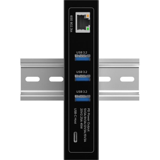 Hub InLine 4 porte 5 Gbps Gigabit Ethernet modello 35396I PoE