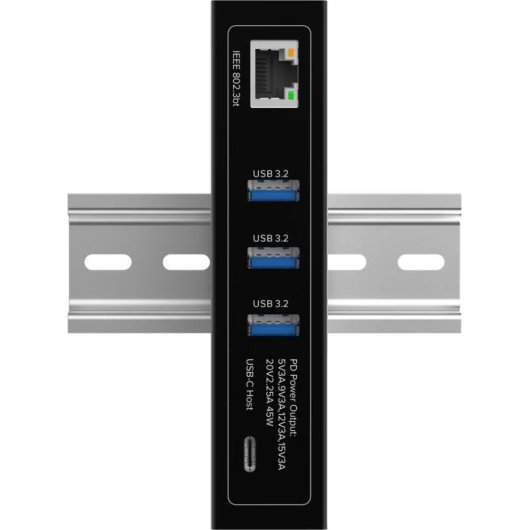 Hub InLine 4 porte 5 Gbps Gigabit Ethernet modello 35396I PoE