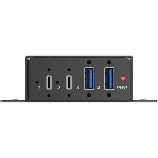 Hub InLine 4 porte 5 Gb/s USB 3.2 Gen 1 modello 35396H metallo nero