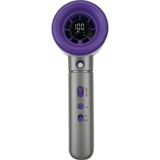 Mini-Handventilator Verbatim 32345 6,5W 16000rpm Akku 3000mAh Display